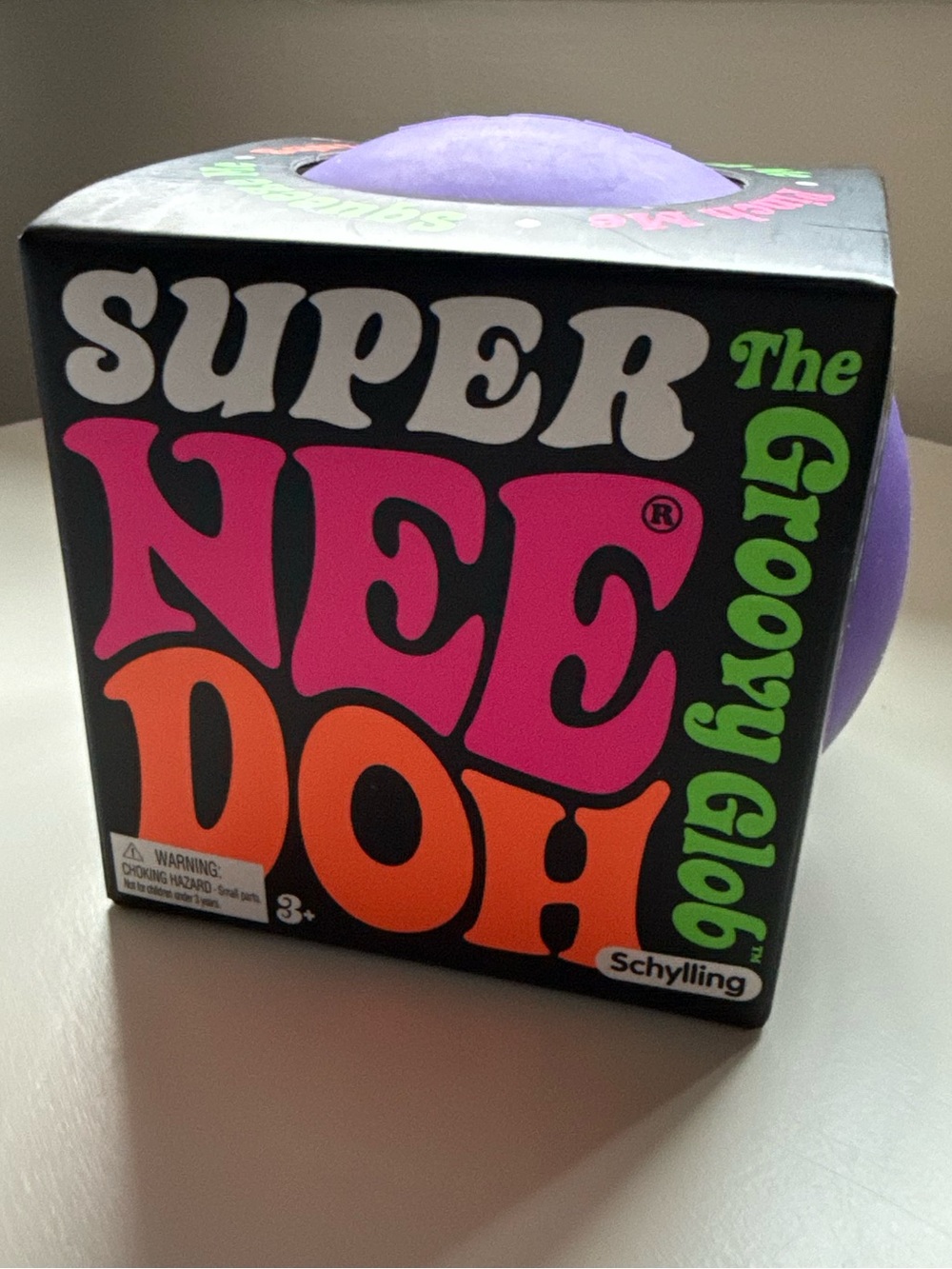 Super NeeDoh Groovy Glob Purple